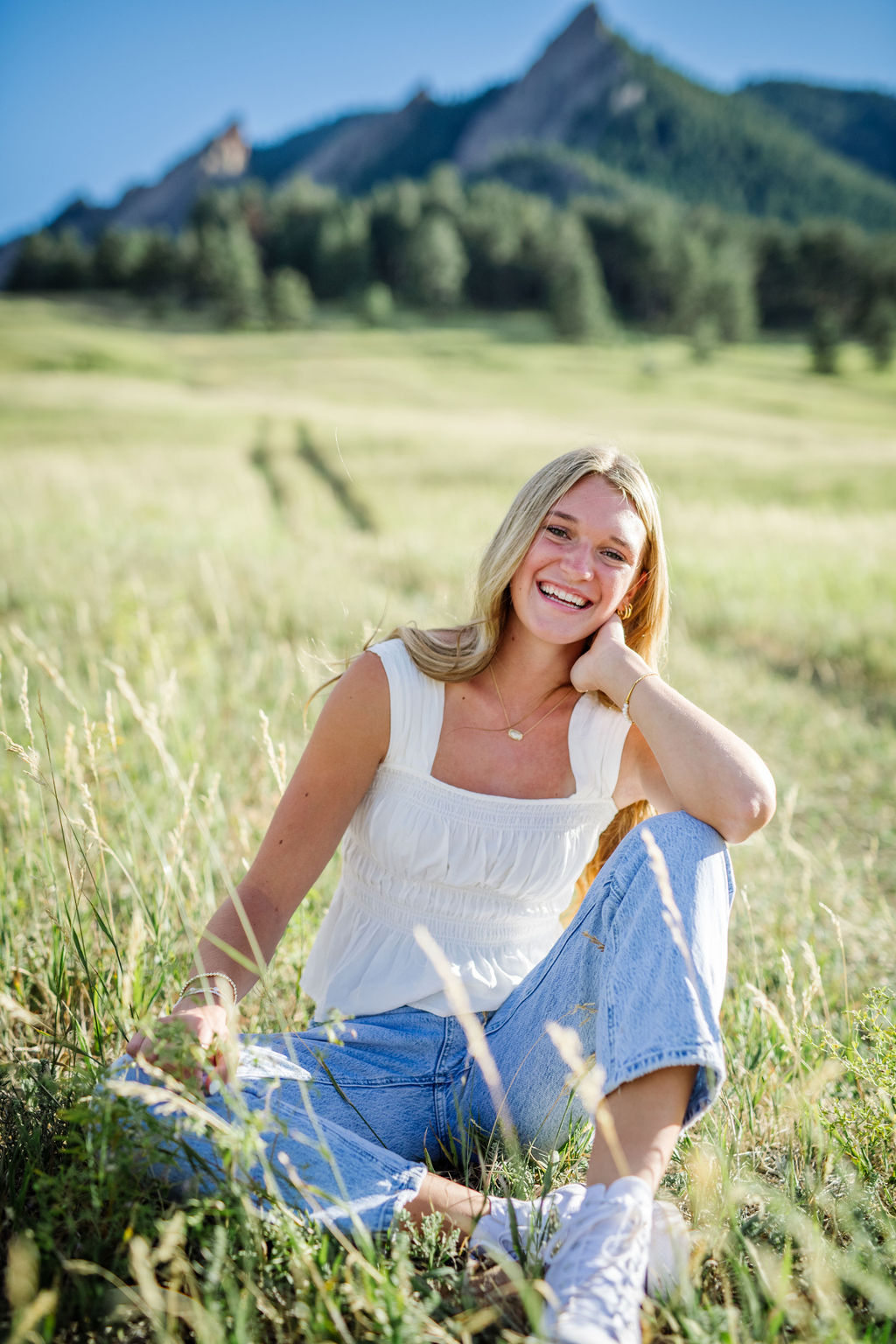 Senior pictures @ Chautauqua Park in Boulder