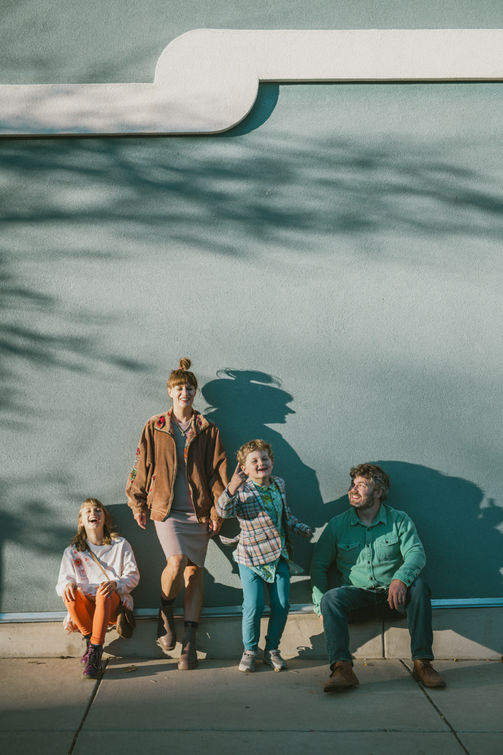 Quirky family photos in Lafayette Colorado